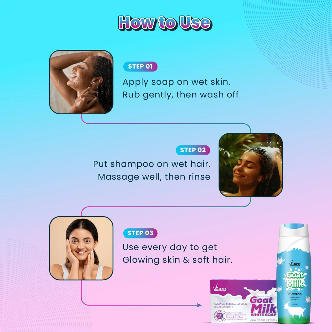 Natural goat milk combo for d